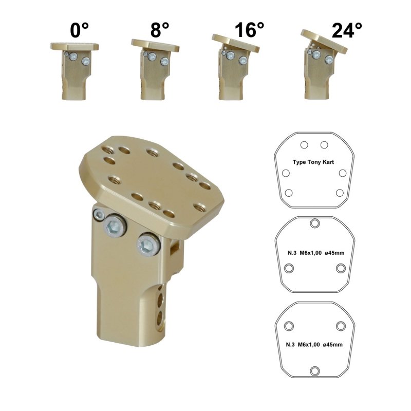 Adjustable stuursupport be short of Magnesium