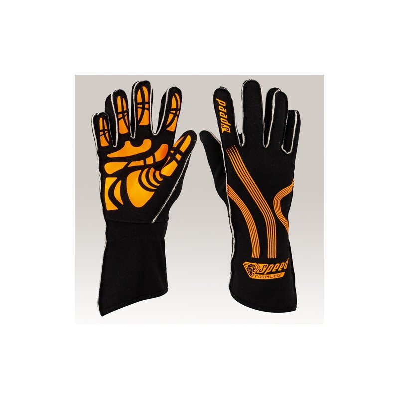 Speed-Adelaide G-1 Handschuhe, Schwarz-Orange