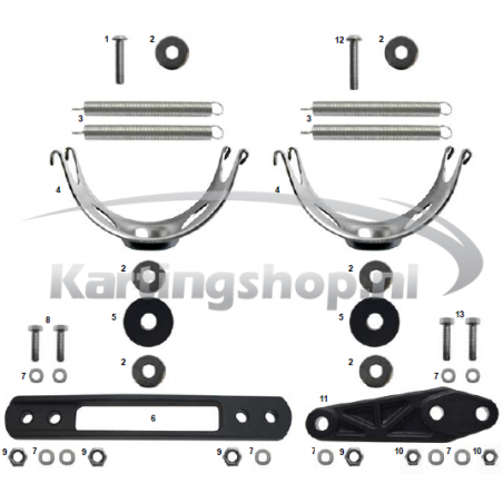 CRG Uitlaatbevestingset QA is Complete – Kart Racing Performance