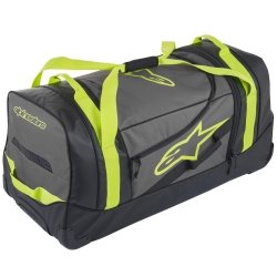 Alpinestars Komodo-Reise-Tasche-Schwarz-Anthrazit-Gelb Fluo