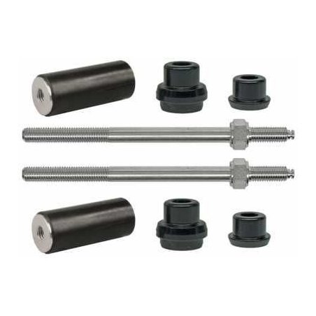 Bumperbout en rubber set Zwart