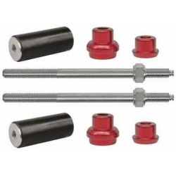 Paraurti Bolt Set Rosso e gomma