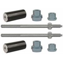 Bumperbout en rubber set Zwart