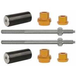 Bumperbout en rubber set Oranje