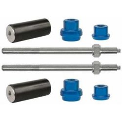 Bumperbout en rubber set Blauw