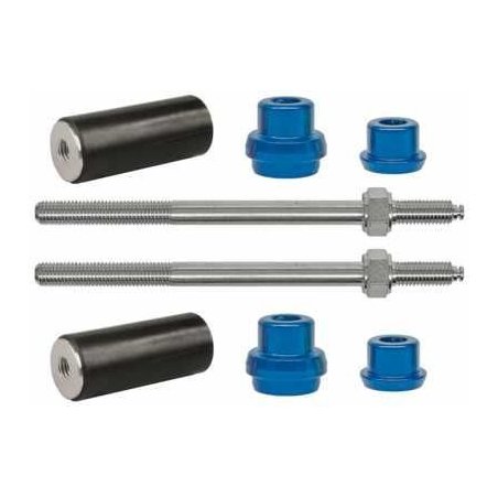 Bumperbout en rubber set Blauw