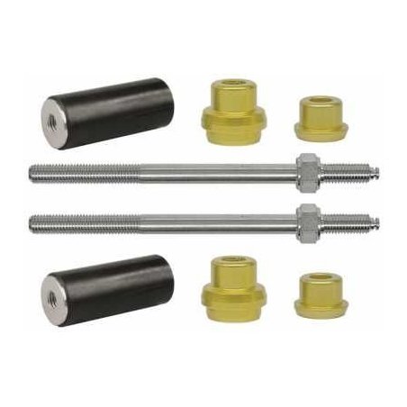 Bumper Set Bolt oro e gomma