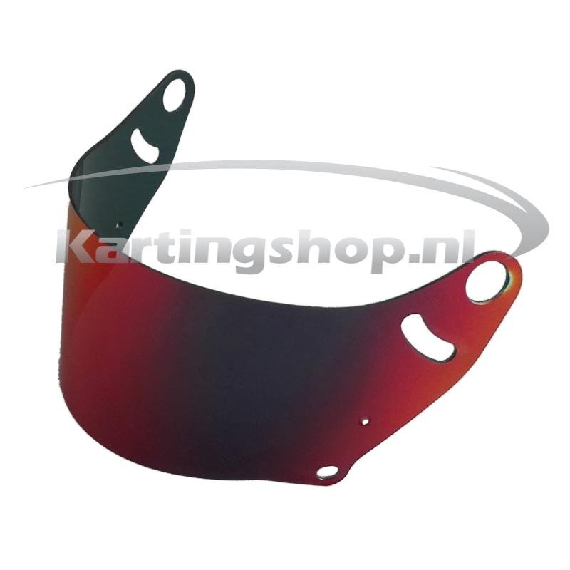 FR Rød Mirror visor Arai CK-6