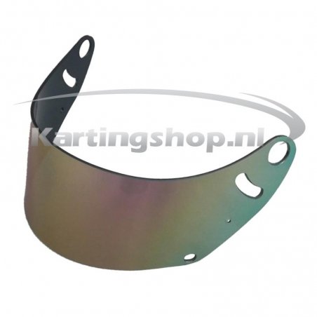 "FP" Bronze-Copper Mirror visor Arai GP-6 AND | Kart Racing