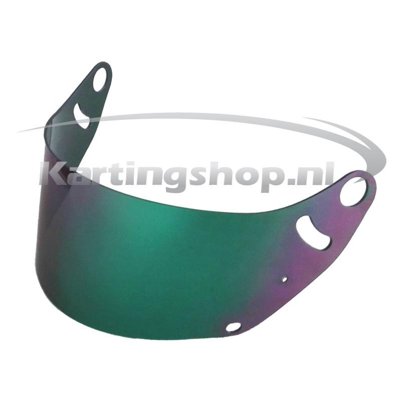 FF Verde Espelho visor do capacete Arai GP-6 E SK-6