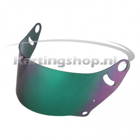 FF Green Mirror helmet visor, Arai CK-6