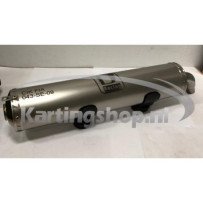 The exhaust Muffler is CIK-FIA 043/SE/09 D Racing, a type