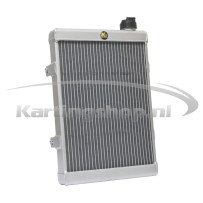 KG Racing Kühler 450x300x40mm Completo Kit