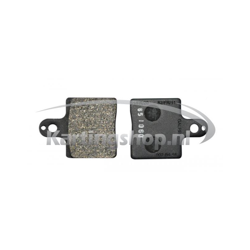 CRG VEN 05-09-11 Set of brake Pads für the Schwarz und
