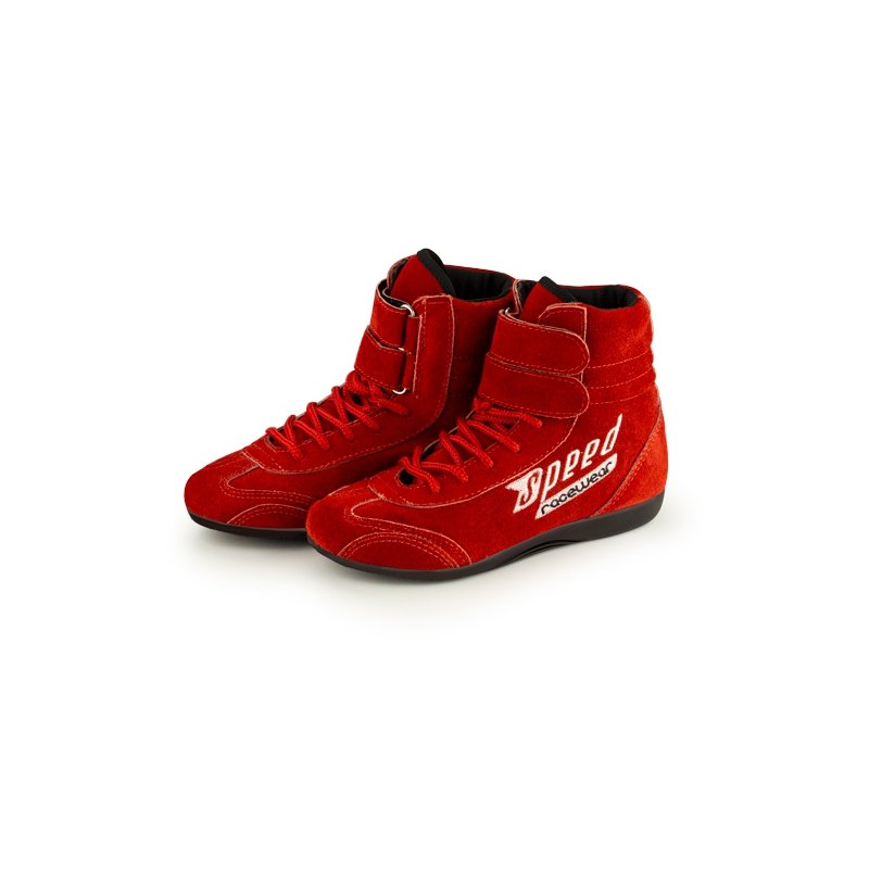 Speed Children's KS-1 Karting Schuhe Rot
