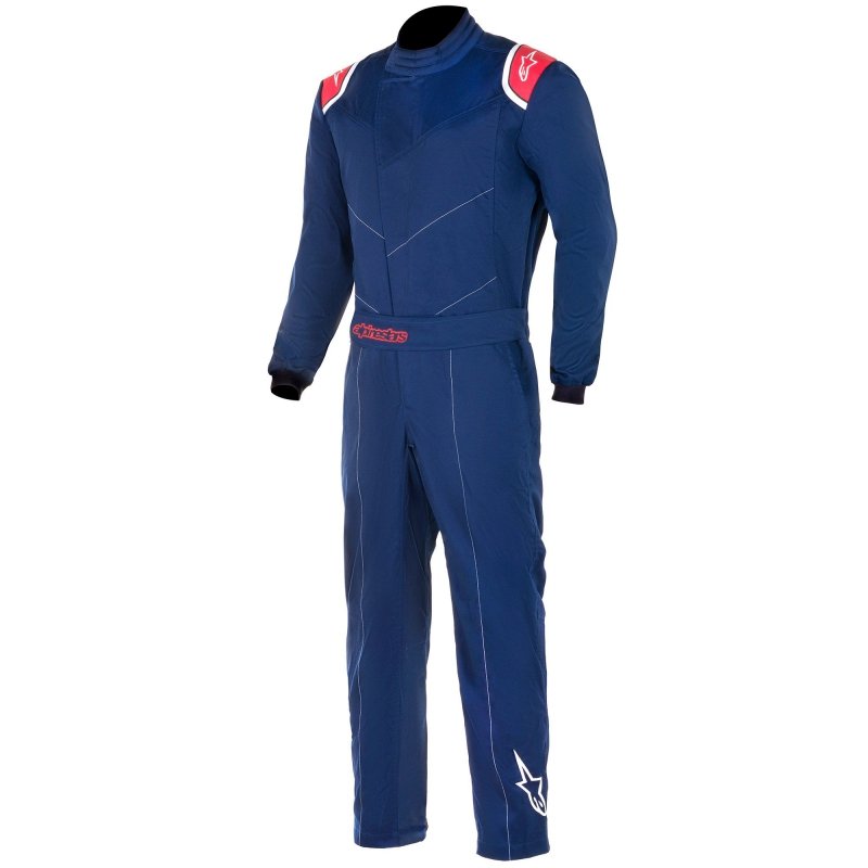 Alpinestars Indoor-Monteurs overall Blauw-Rood