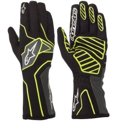 Alpinestars Tech 1-K) V2 handskar Svart-Fluo Gul