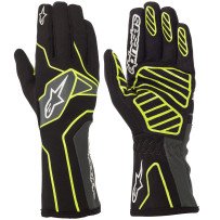 Alpinestars Tech 1-K) V2 handschoenen Zwart-Fluo Yellow