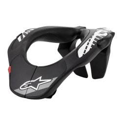 Alpinestars Juventud Soporte de Cuello, protector de cuello, Negro