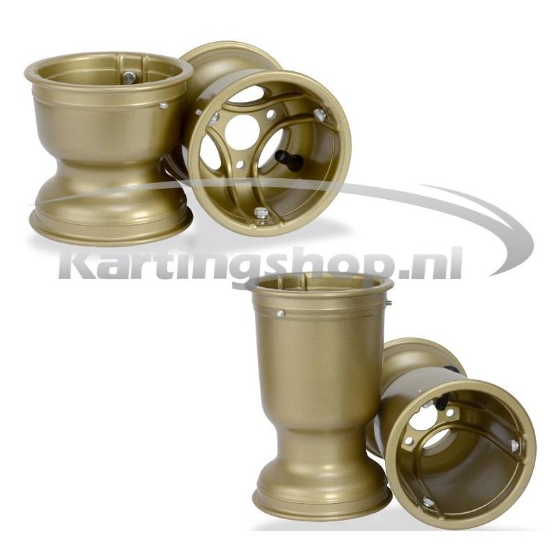 Set of wheels 130/210 OTK Wheel, MXJ, Magnesi | Karting