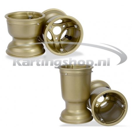 Set of wheels 130/210 OTK Wheel, MXJ, Magnesi | Karting