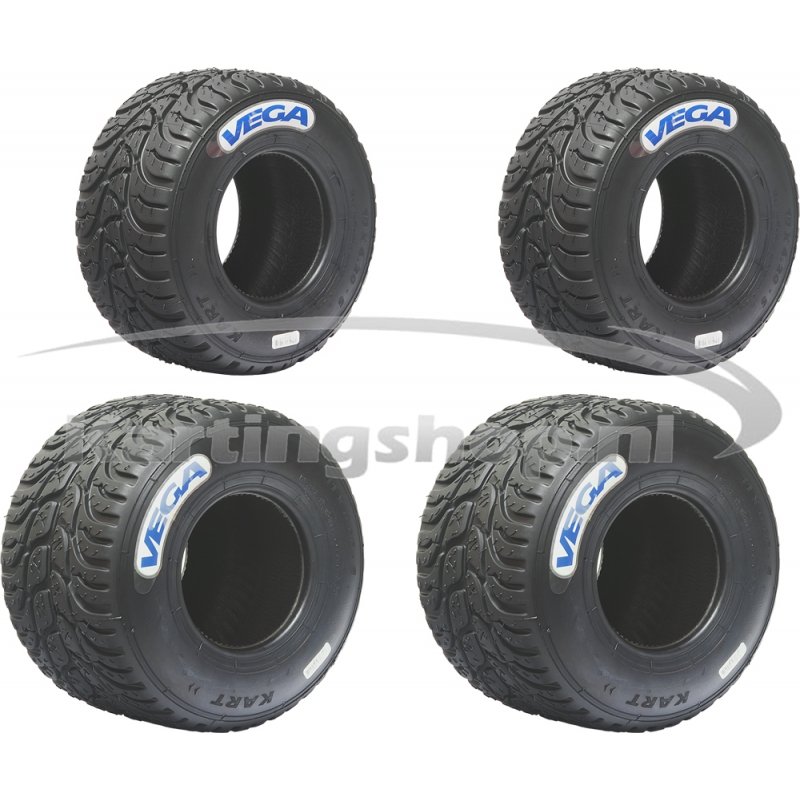 Vega W6 set of rain tires 4.20/6.0 | Kart Racing