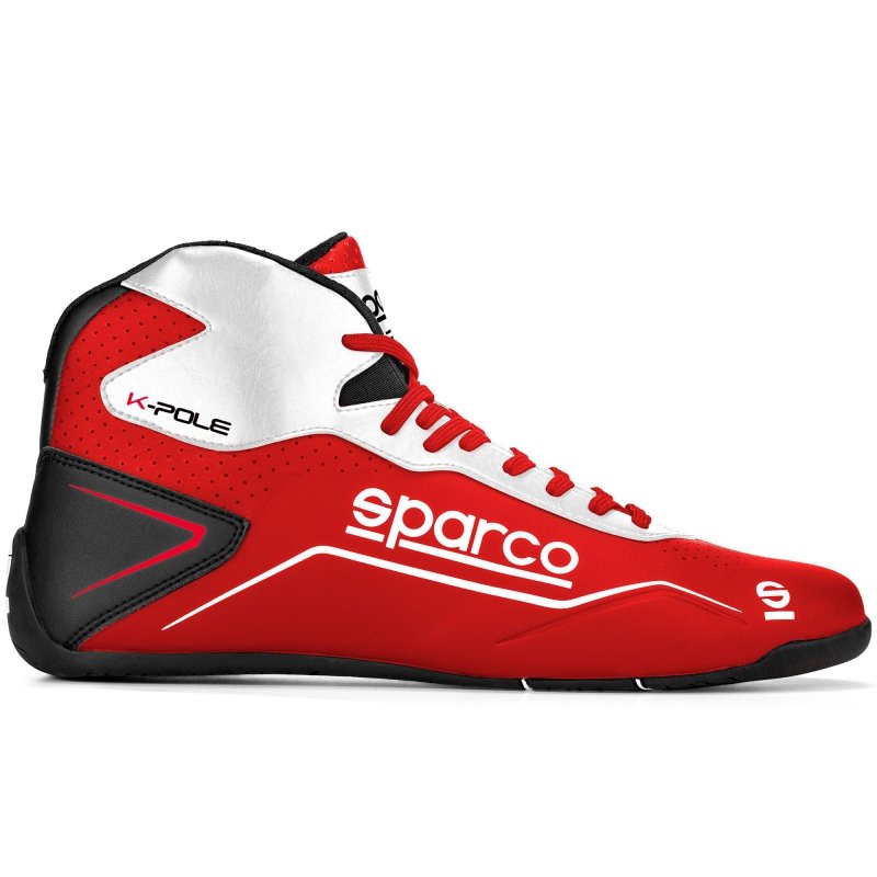 Sparco K-Polo Kartschoenen Rojo-Y-Blanco