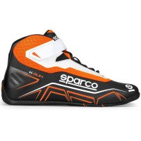 Sparco K-Run Kartschoenen Zwart-Fluo Oranje