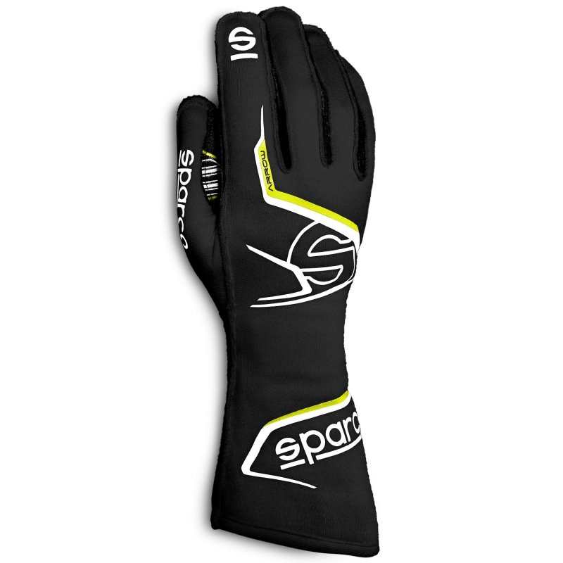 Sparco Arrow Kart Luvas Preto-Fluo Yellow