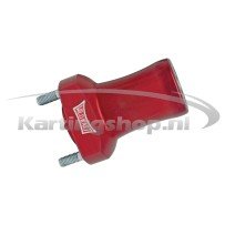 Wildkart Rad hub 17 mm×90mm, Rot