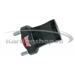 Wildkart wheel hub 25 x 80 mm, Preto