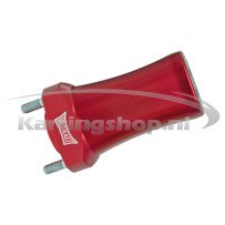 Wildkart Rad hub 25 x 95 mm, Rot