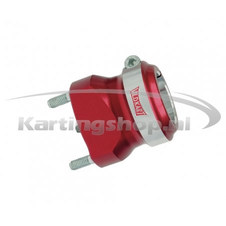 Wildkart wheel hub 40 x 65 mm Rood