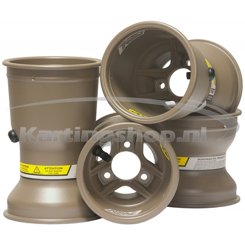 Uppsättning hjul 130/180 UTFORMAD Tiger (VG) Magnesium, Låg Volym