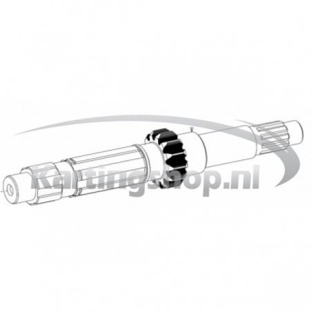 TM, KZ-R1, e the Primary gear Shaft Z-13