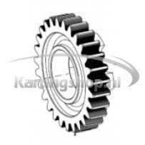 TM, KZ-R1 is Primary driven gear 27 to the 6th gear