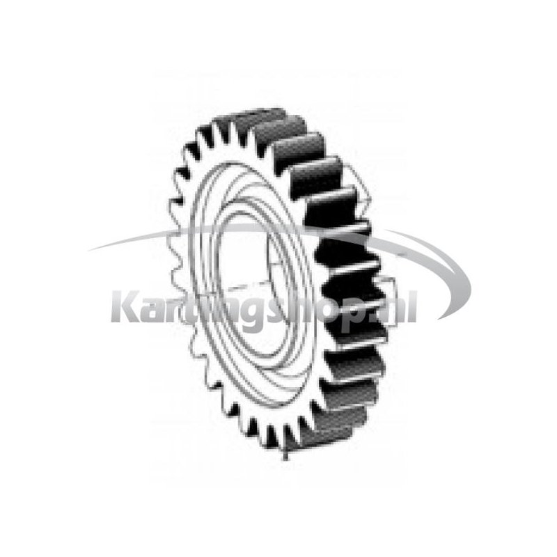 TM, KZ-R1 er Primært drevet gear 27 til den 6. gear