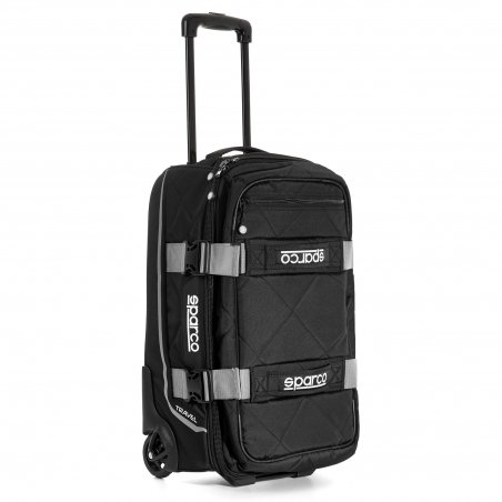 Sparco Travel-Trolley-Bag-Noir-And-Blanc | Karting