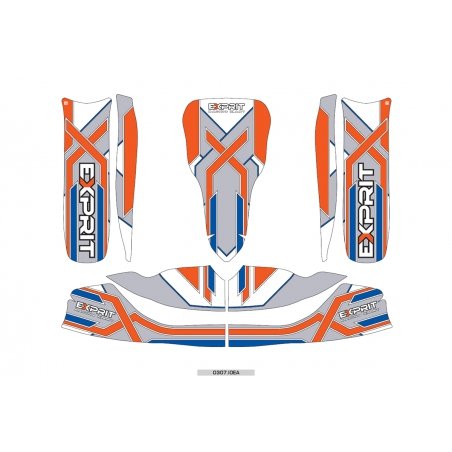 Exprit Set Of Stickers To The M6 | Karting