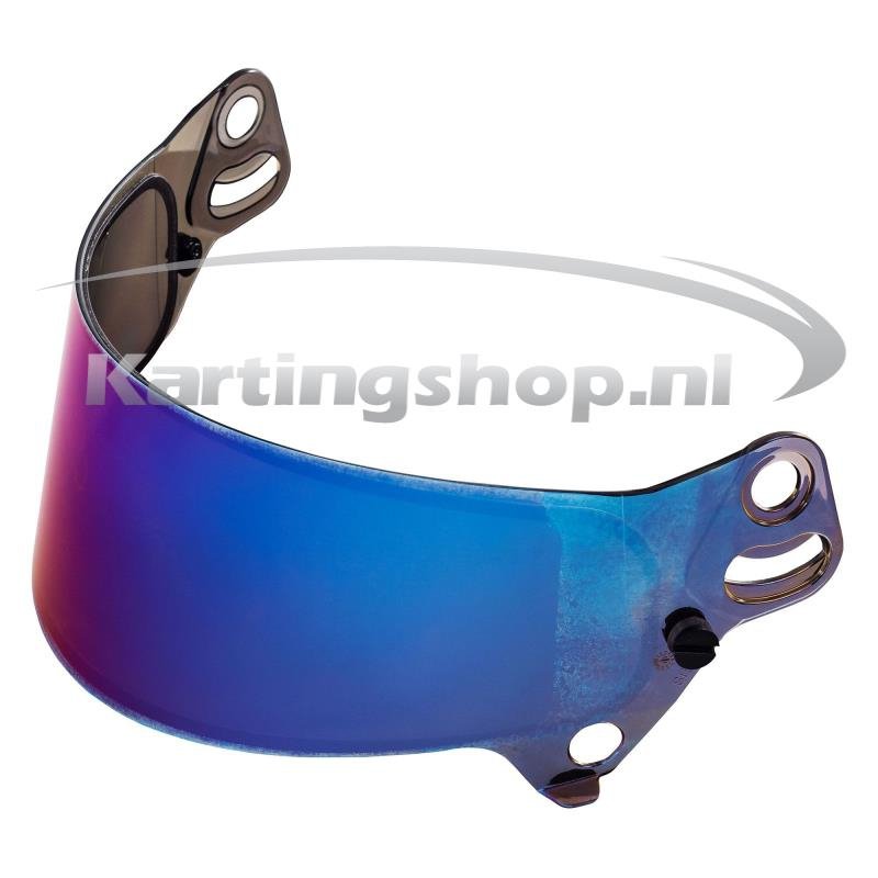 Bell KC7 blå spegel Visor Anti Fog
