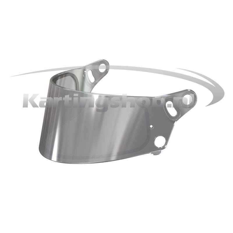 Bell Silver Mirror Visor HP3 RS3 KF3