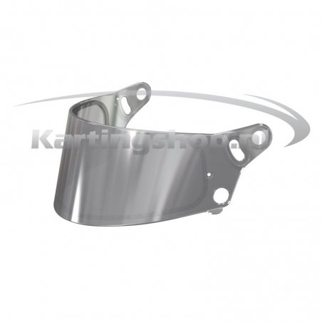 Bell Silver Mirror Visor HP3 RS3 KF3