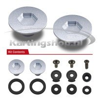 Bell visor mounting kit KC7-RS7 Silver
