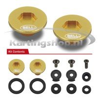 Bell visor mounting Kit KC7-RS7 Gold