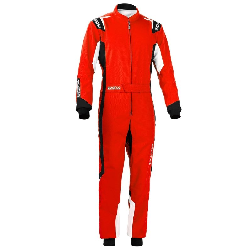 Sparco Thunder Children's Kart overall Rood-Zwart