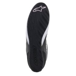 Alpinestars Tech 1-K Start V2 kart Schuhe Weiß-Schwarz-Fluo Gelb