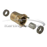 OTK Front wheel hub HST 25 × 80mm Magnesium