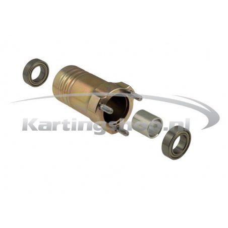 OTK Front wheel hub HST 25 × 110mm Magnesium | Kart Racing