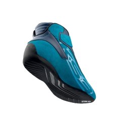 OMP KS-3 Kart Shoes Black-Cyan | Kart Racing