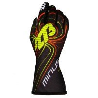 Minus 273 ZERO EVO handschoenen Zwart-Fluo Yellow-Fluo Ora